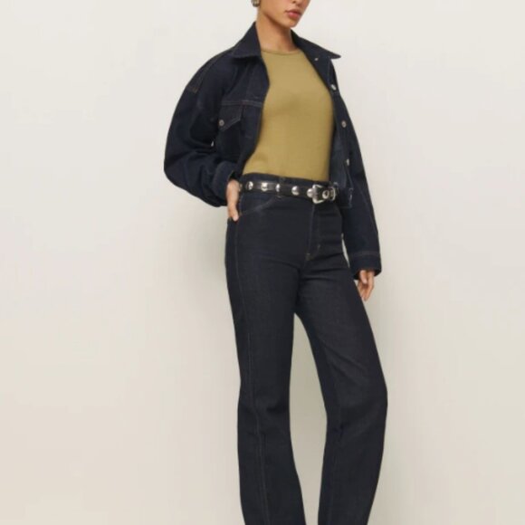 Reformation Olive Knit Top - Picture 3 of 4